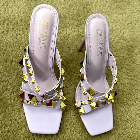 Cape Robbin Rubywoo Vegan Leather Heels 8.5 - Picture 1 of 4